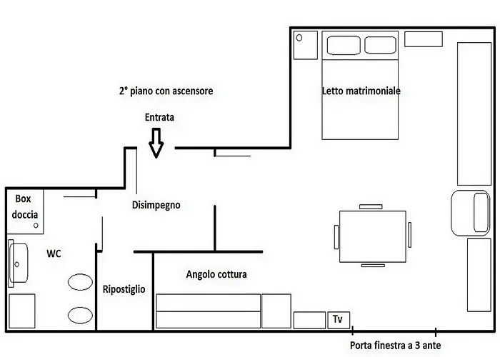 Апартаменты Madonnina Триест